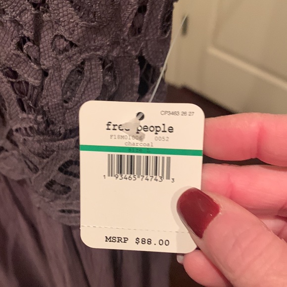 NWT Free People One Adella slip dress, size L - Picture 3 of 8